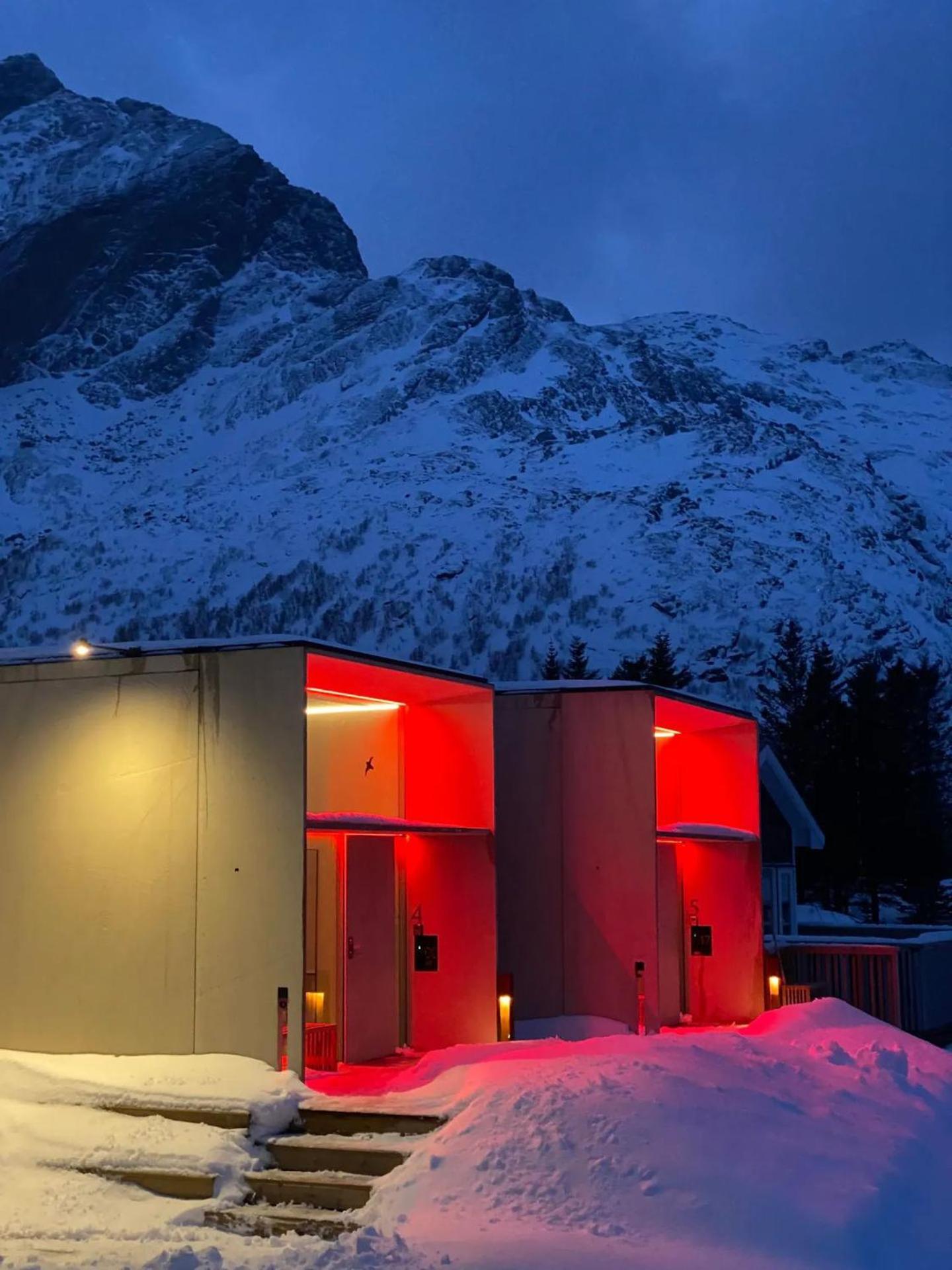 Ferienwohnung Oceanview Mini-House - Stunning Views Ramberg Exterior foto