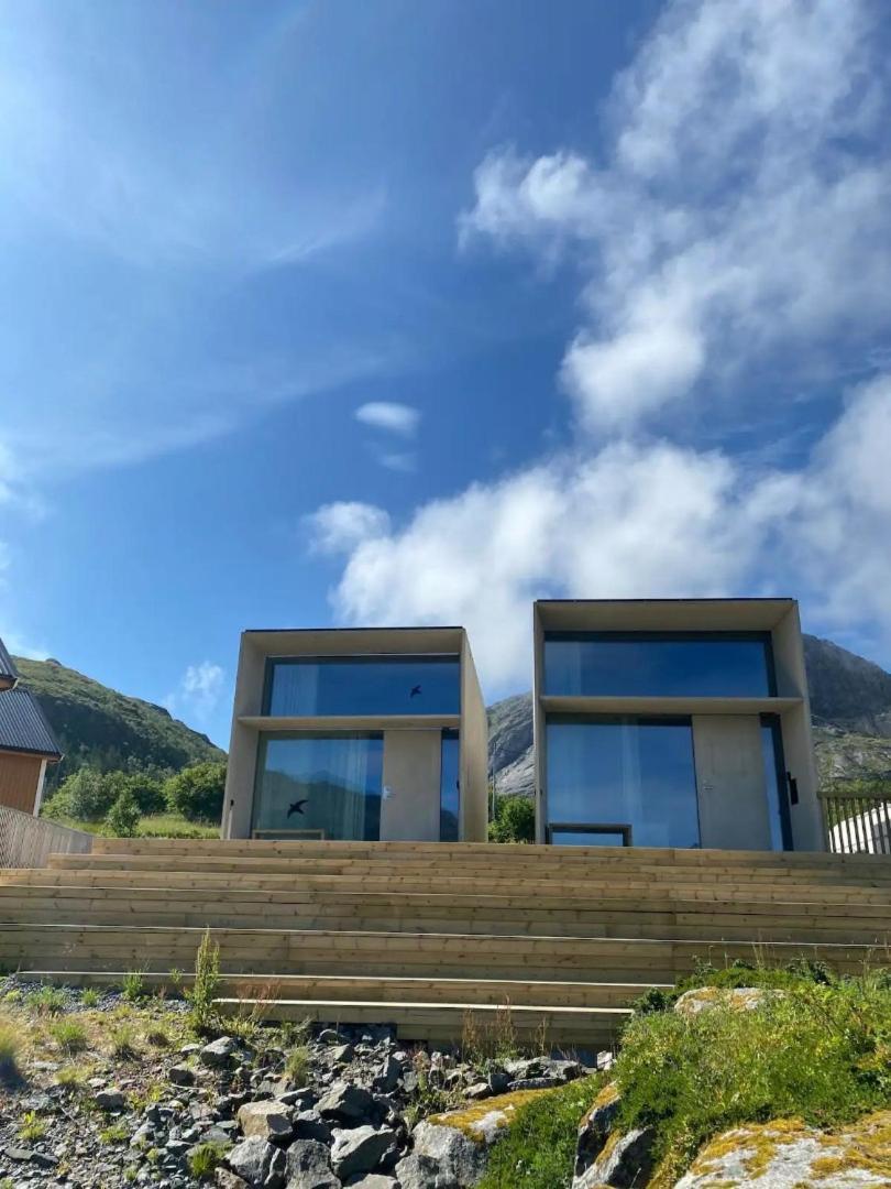 Ferienwohnung Oceanview Mini-House - Stunning Views Ramberg Exterior foto